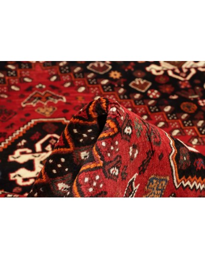 Tappeto Shiraz Persia marrone giallo 175x262