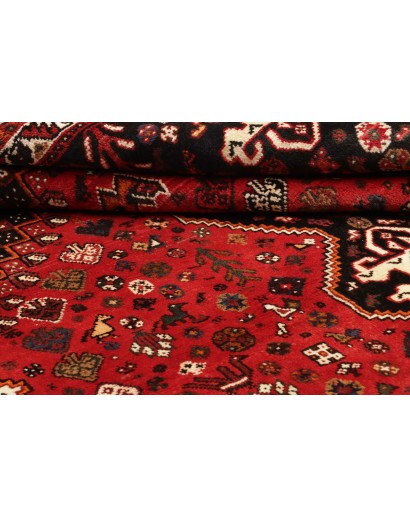 Tappeto Shiraz Persia marrone giallo 175x262