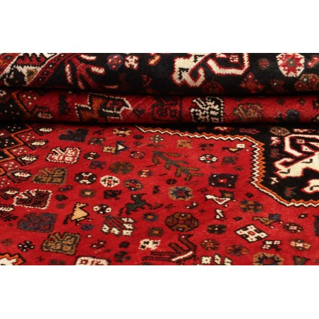 Tappeto Shiraz Persia marrone giallo 175x262