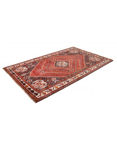 Tappeto Shiraz Persia grigio bianco 160x250