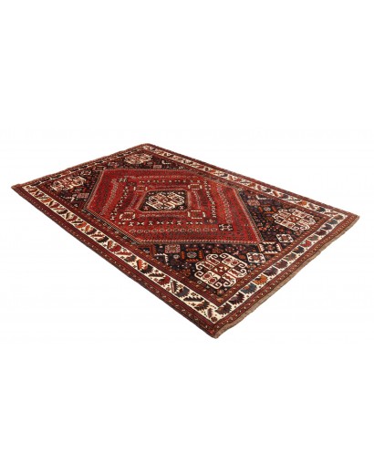 Tappeto Shiraz Persia grigio bianco 160x250
