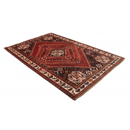 Tappeto Shiraz Persia grigio bianco 160x250