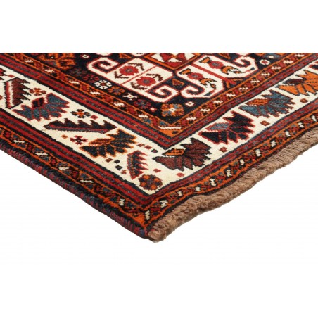 Tappeto Shiraz Persia grigio bianco 160x250