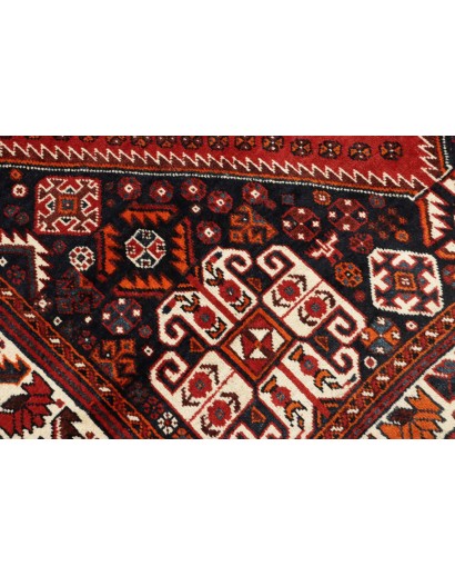 Tappeto Shiraz Persia grigio bianco 160x250