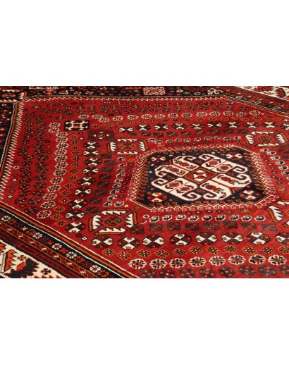 Tappeto Shiraz Persia grigio bianco 160x250