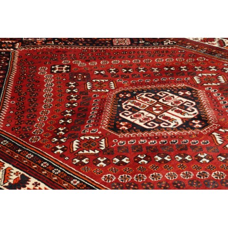 Tappeto Shiraz Persia grigio bianco 160x250