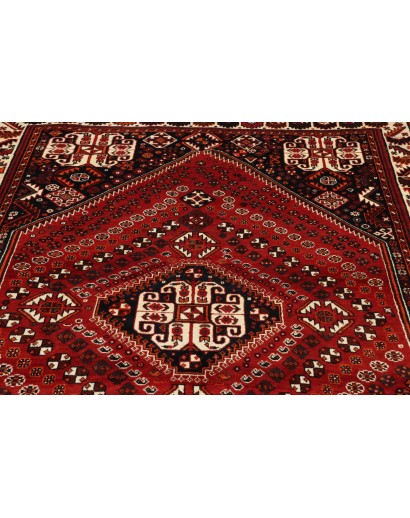 Tappeto Shiraz Persia grigio bianco 160x250