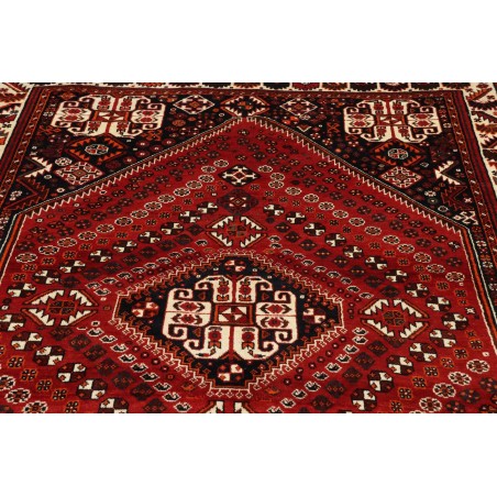 Tappeto Shiraz Persia grigio bianco 160x250