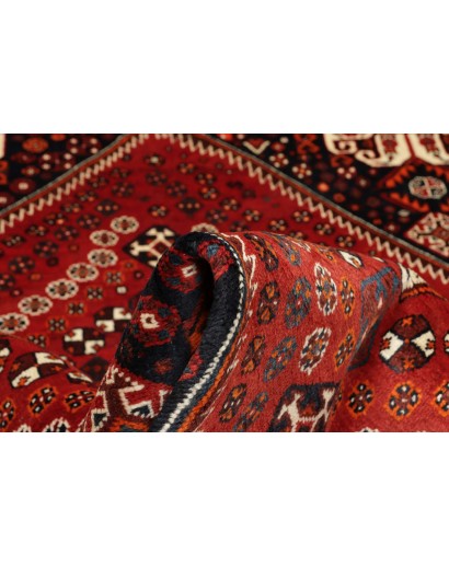 Tappeto Shiraz Persia grigio bianco 160x250