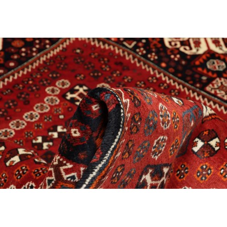 Tappeto Shiraz Persia grigio bianco 160x250