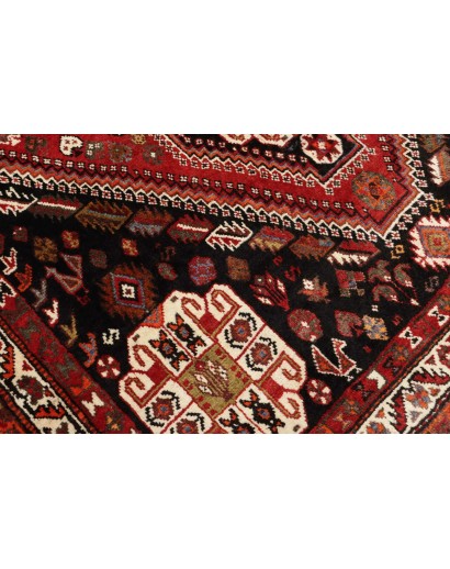Tappeto Shiraz Persia marrone giallo 182x270
