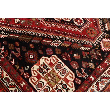 Tappeto Shiraz Persia marrone giallo 182x270