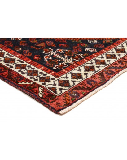 Tappeto Shiraz Persia grigio giallo 160x258
