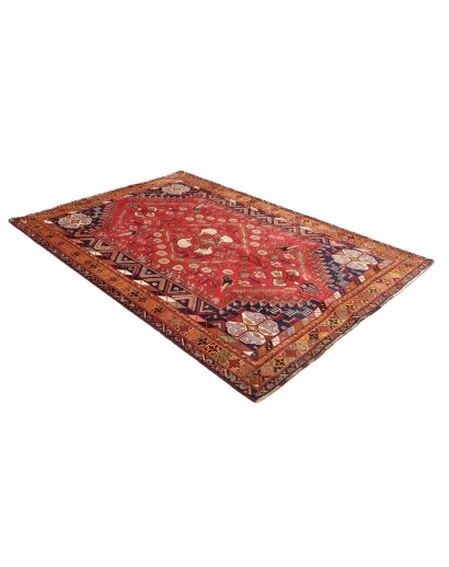 Tappeto Shiraz Fine Persia marrone giallo 168x255