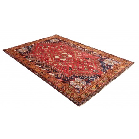 Tappeto Shiraz Fine Persia marrone giallo 168x255