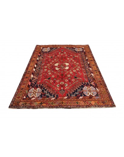 Tappeto Shiraz Fine Persia marrone giallo 168x255