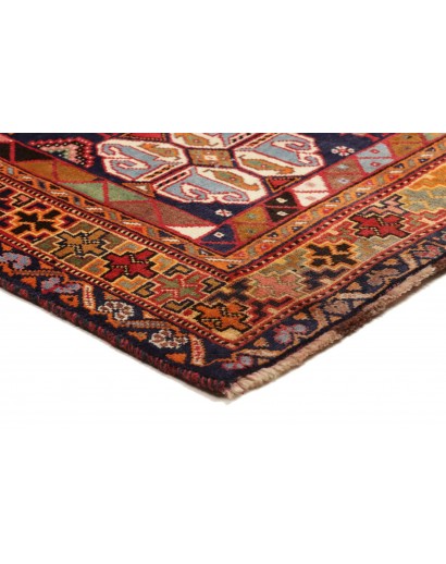 Tappeto Shiraz Fine Persia marrone giallo 168x255