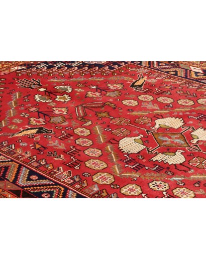 Tappeto Shiraz Fine Persia marrone giallo 168x255