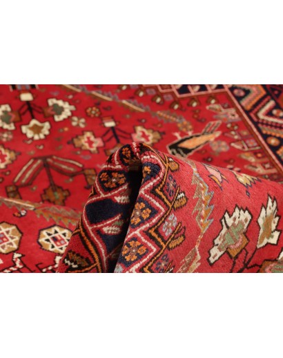 Tappeto Shiraz Fine Persia marrone giallo 168x255
