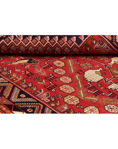 Tappeto Shiraz Fine Persia marrone giallo 168x255