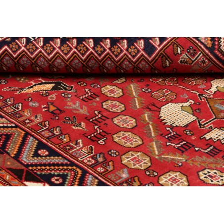 Tappeto Shiraz Fine Persia marrone giallo 168x255