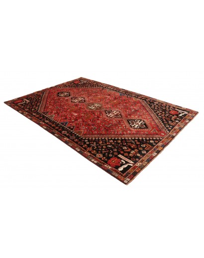 Tappeto Shiraz Persia marrone giallo 163x285