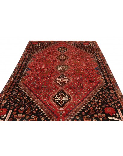 Tappeto Shiraz Persia marrone giallo 163x285
