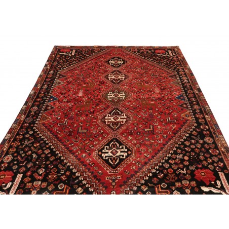 Tappeto Shiraz Persia marrone giallo 163x285
