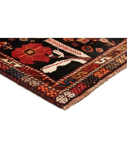 Tappeto Shiraz Persia marrone giallo 163x285