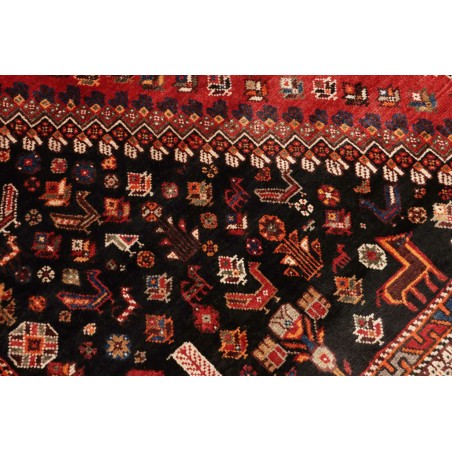 Tappeto Shiraz Persia marrone giallo 163x285