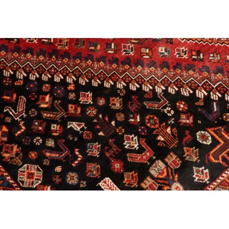 Tappeto Shiraz Persia marrone giallo 163x285