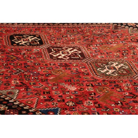 Tappeto Shiraz Persia marrone giallo 163x285