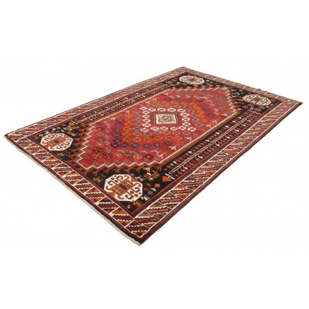 Tappeto Shiraz Persia marrone blu 170x255