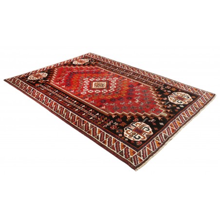 Tappeto Shiraz Persia marrone blu 170x255