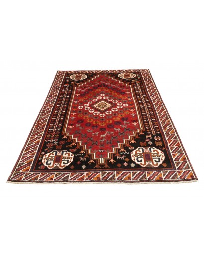 Tappeto Shiraz Persia marrone blu 170x255