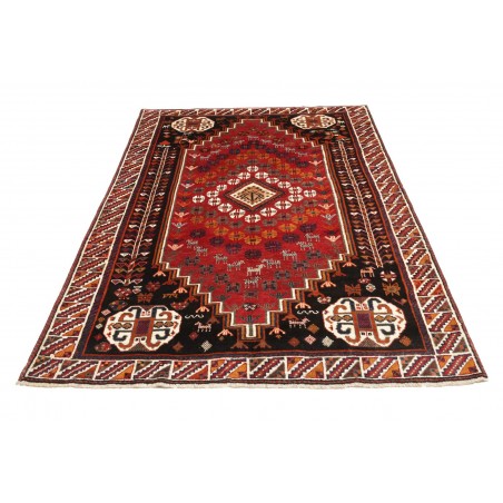 Tappeto Shiraz Persia marrone blu 170x255