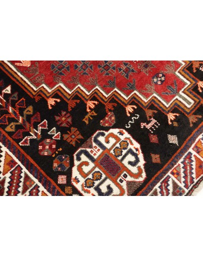 Tappeto Shiraz Persia marrone blu 170x255