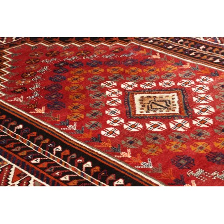 Tappeto Shiraz Persia marrone blu 170x255