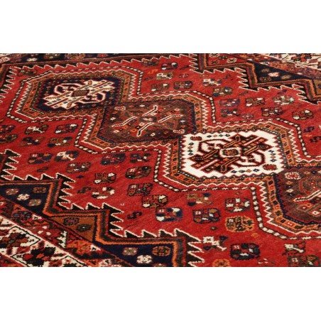 Tappeto Shiraz Persia grigio marrone 160x258