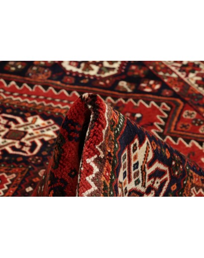 Tappeto Shiraz Persia grigio marrone 160x258