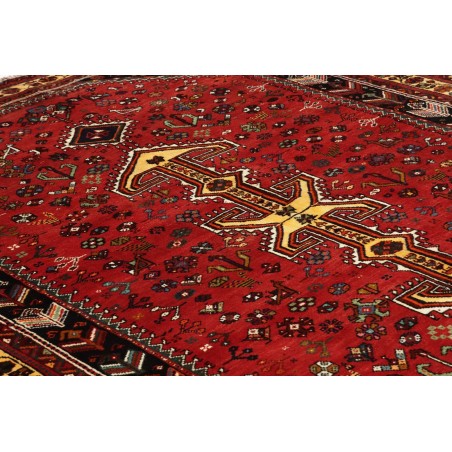 Tappeto Shiraz Persia marrone blu 177x250
