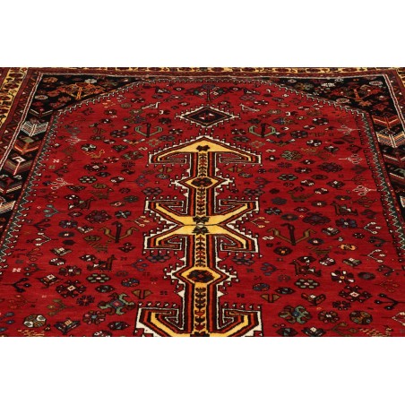 Tappeto Shiraz Persia marrone blu 177x250