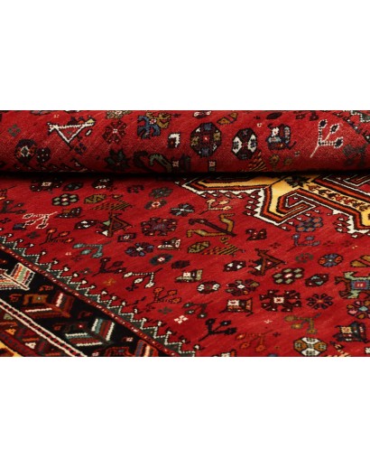Tappeto Shiraz Persia marrone blu 177x250