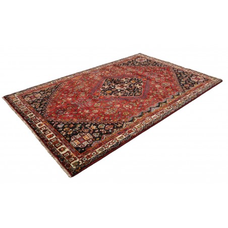 Tappeto Shiraz Persia marrone blu 180x283