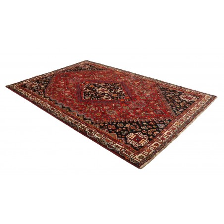 Tappeto Shiraz Persia marrone blu 180x283