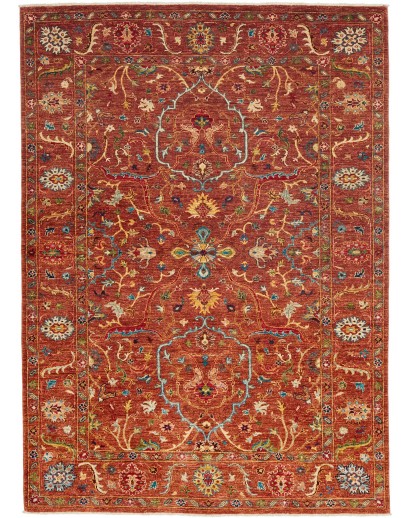 Tappeto Zigler Fine Pakistan marrone arancione 170x238