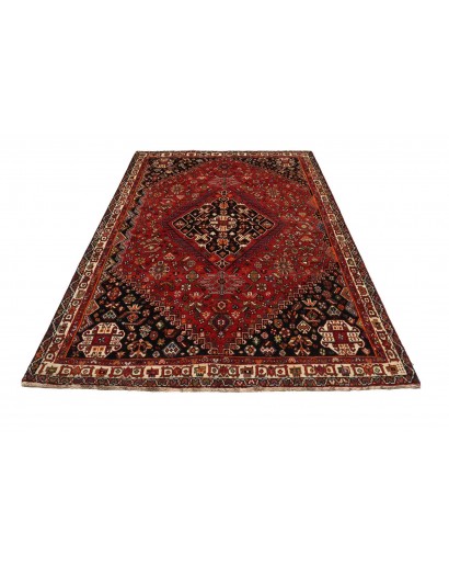 Tappeto Shiraz Persia marrone blu 180x283