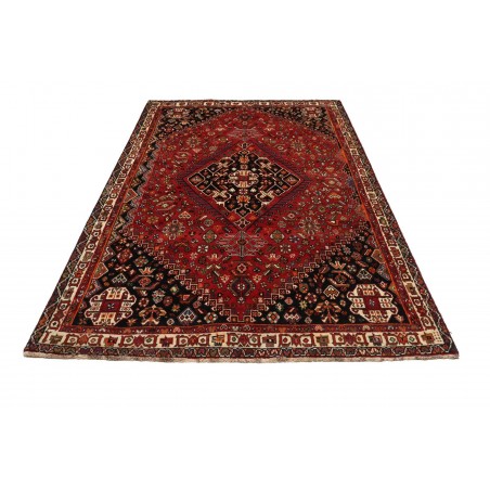 Tappeto Shiraz Persia marrone blu 180x283
