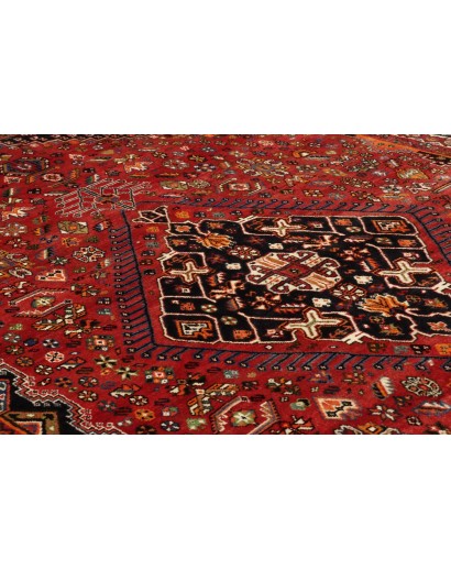 Tappeto Shiraz Persia marrone blu 180x283