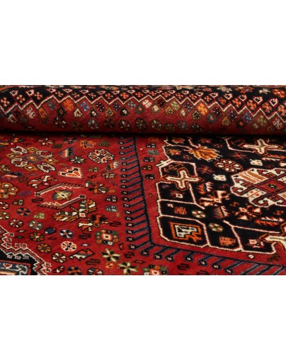 Tappeto Shiraz Persia marrone blu 180x283